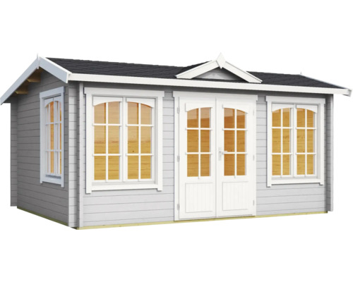 Gartenhaus mit Doppeltür und Fenstern