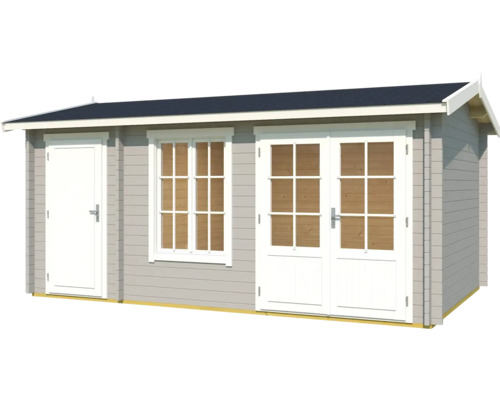 Gartenhaus mit Tür und Fenster