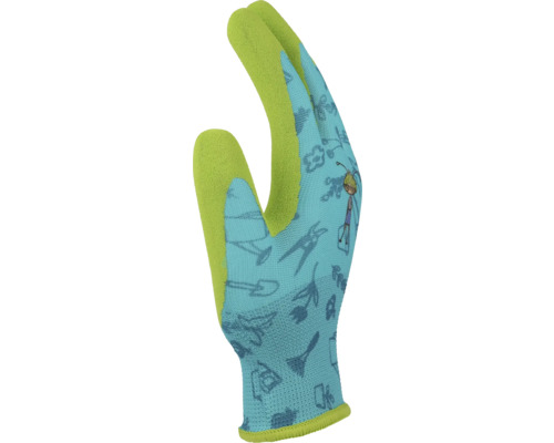 Gartenhandschuh mit Gartenmotiv