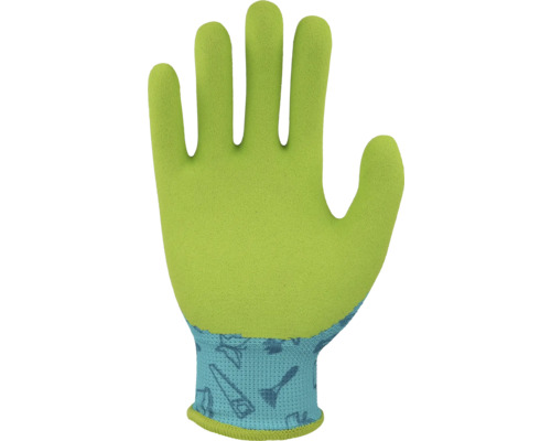 Gartenhandschuh mit Werkzeugmuster