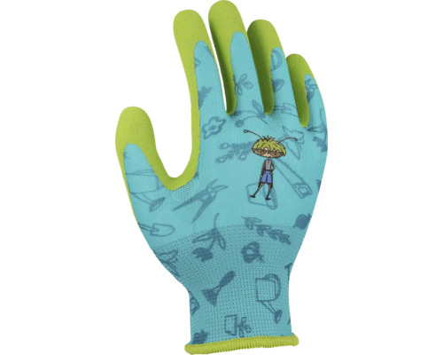 Gartenhandschuh mit Gartenwerkzeug Muster