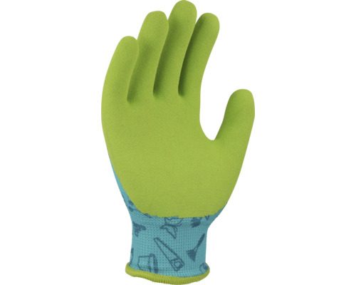 Gartenhandschuh mit Werkzeugmuster