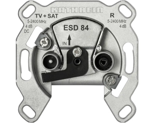Kathrein ESD84 2-Loch Enddose TV/SAT Kathrein ESD 84 TV- und Satellitenverteiler