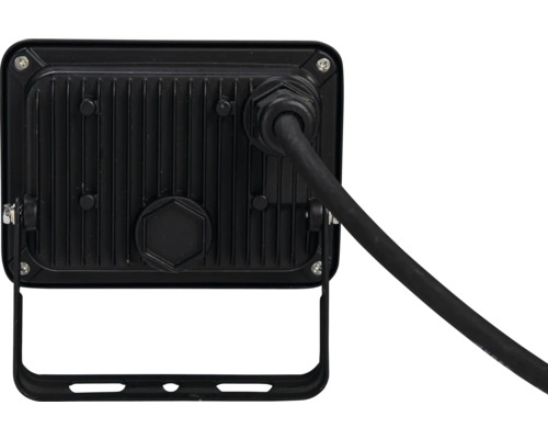 Rückseite eines LED-Strahlers mit Kabel