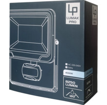 LUMAK PRO Sensor Wandstrahler IP44 50W 8250 lm 4000 K Zuleitung H05RN-F 0,5 m + Schnellverschluß-thumb-4 LUMAK PRO Sensor Wandstrahler IP44 50W 8250 lm 4000 K Zuleitung H05RN-F 0,5 m + Schnellverschluß-thumb-4