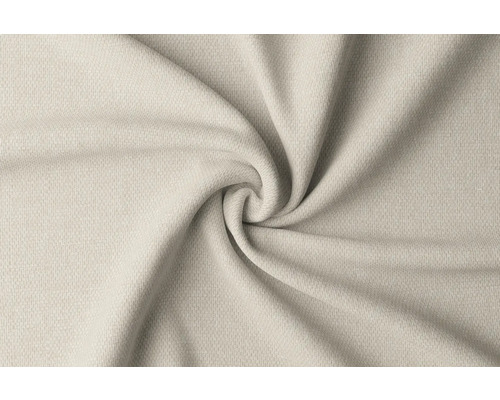 Nahaufnahme eines beigen Stoffstücks mit Textur