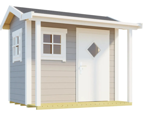 Gartenhaus mit Fenster und Tür