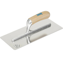Knauf Glättkelle mit Holzgriff und Rostfrei Siegel