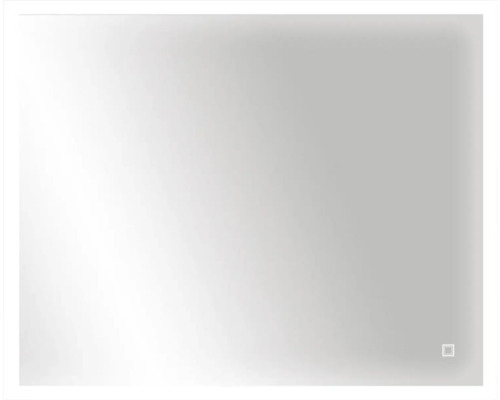 Rechteckiger Spiegel mit Beleuchtung