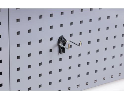 Lochwand mit Werkzeughalter