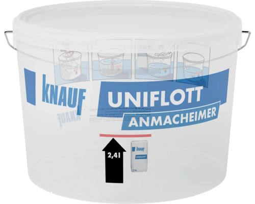 Knauf Anmacheimer für Uniflott Spachtelmasse 7,5 l Knauf Anmacheimer für Uniflott Spachtelmasse 7,5 l