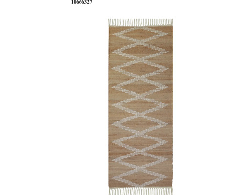 Teppich Pattern natur 60x180 cm