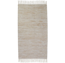 Teppich Boho uni creme 160x230 cm