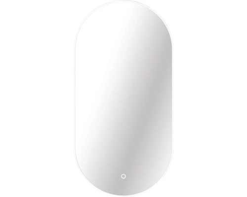 Ovaler Spiegel mit Beleuchtung