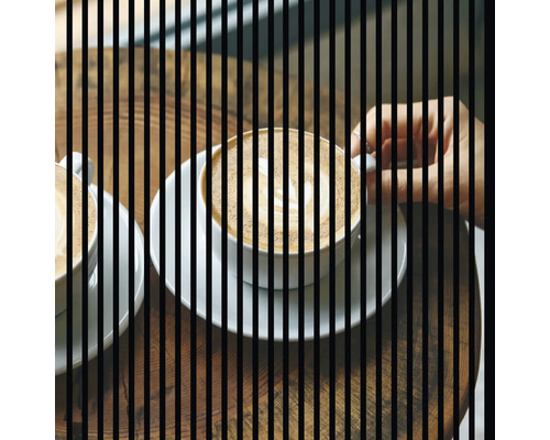 Akustikpaneel digital bedruckt Kaffee 1 19x1133x1195 mm Set = 2 Einzelpaneele