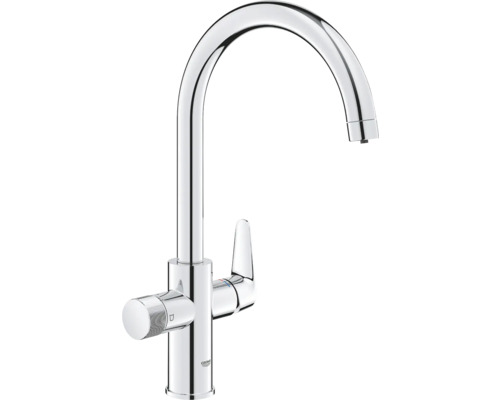 GROHE Küchenarmatur mit Filterfunktion STARTCURVE chrom 30601000 Einzelarmatur ohne Filter GROHE Küchenarmatur mit Filterfunktion STARTCURVE chrom 30601000 Einzelarmatur ohne Filter
