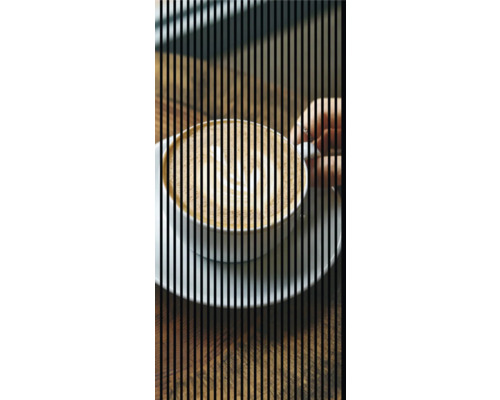Akustikpaneel digital bedruckt Kaffee 1 19x1133x2400 mm Set = 2 Einzelpaneele