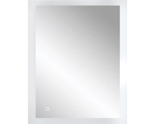 Rechteckiger Spiegel mit integrierter Beleuchtung