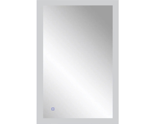 Rechteckiger Badezimmerspiegel mit integrierter Beleuchtung