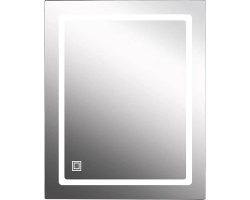 Rechteckiger Badspiegel mit LED-Beleuchtung