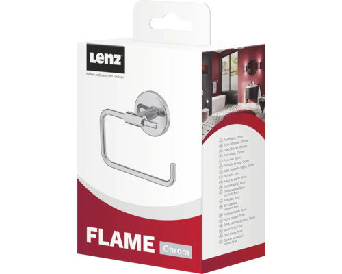 Verpackung einer Toilettenpapierhalterung, Chrom