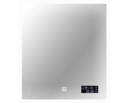 Lichtspiegel Cordia SMART LINE 60 x 65 cm silber IP 44