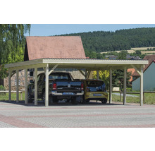 Doppelcarport Kiefer Gr. 4 604 x 760 cm kesseldruckimprägniert