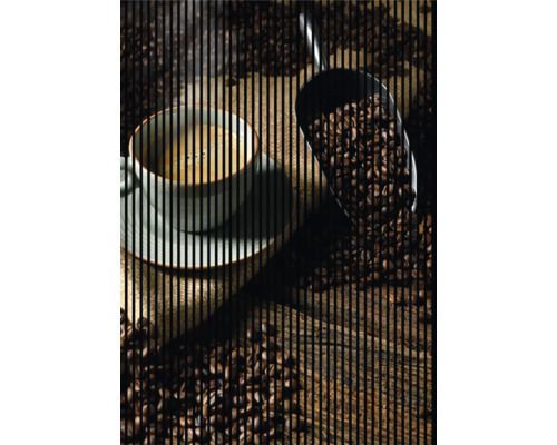 Akustikpaneel digital bedruckt Coffee 2400 x 1693 x 19 mm Set = 3 Einzelpaneele