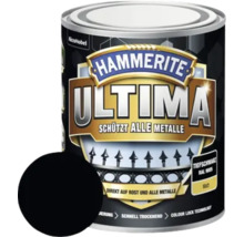 Hammerite Ultima Metallschutzlack, Tiefschwarz RAL 9005, matte Ausführung