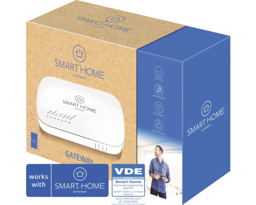 SMART HOME by hornbach Gateway Zigbee 3.0 Z-Wave WLAN