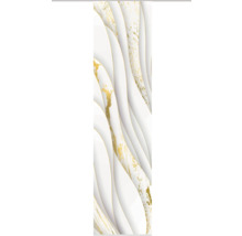 Dekorplatte mit Marmoroptik und gewellten Linien