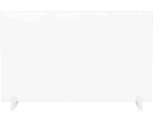 Sichtschutz aus Holz mit Standfüßen