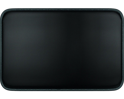 Rechteckige Fußmatte mit Noppenstruktur