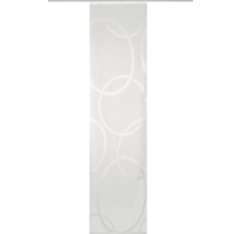 Schiebegardine mit Kreismuster für Fenster