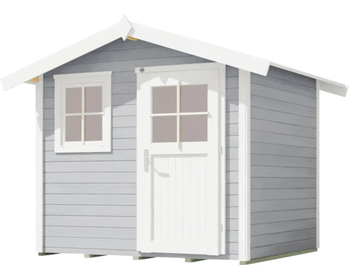 Gartenhaus aus Holz mit Fenster und Tür