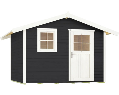 Gartenhaus mit Fenster und Tür