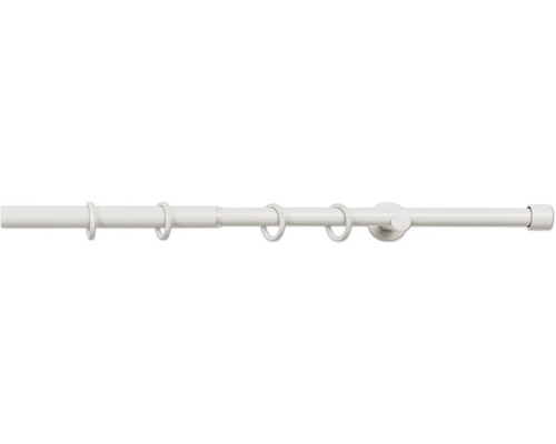 Gardinenstangen Set ausziehbar Cosy warm grey 160-280 cm Ø 16/19 mm Gardinenstange mit Ringen zur Vorhangaufhängung