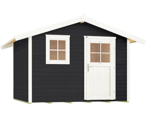 Gartenhaus mit Fenster und Tür