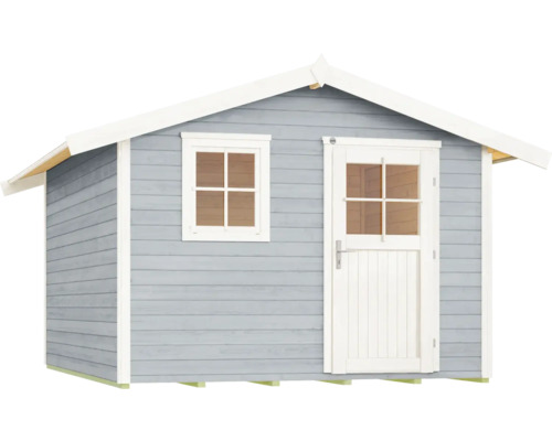 Gartenhaus mit Fenster und Tür