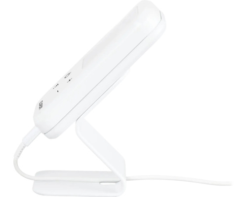 Wetterstation mit Kabel auf Standfuß