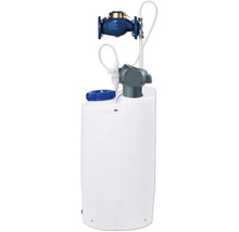 Dosieranlage mit Wasserzähler und Vorratsbehälter
