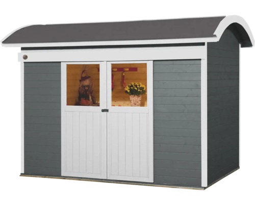 Gartenhaus mit Doppeltür und Dach