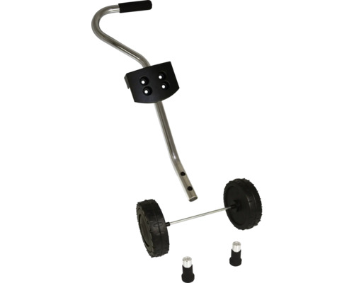 Grillwagen Gestell mit Griff, Rädern und Verbindungselementen