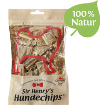 Sir Henry''s Hundechips in einer Verpackung mit der Aufschrift 100 Prozent Natur