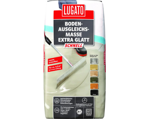 Lugato Bodenausgleichsmasse Extra Glatt Schnell 20 kg