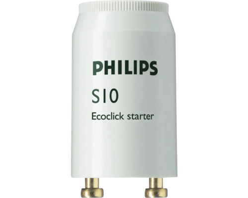 Starter Philips S10 4-65W für Einzelschaltung 2 Stück Philips S10 Ecoclick Starter