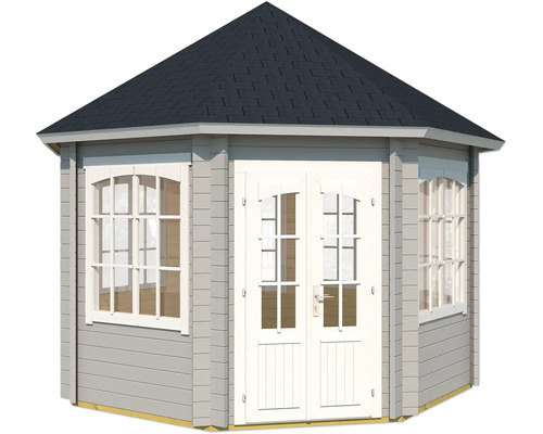 Gartenhaus mit Doppeltür und Fenstern