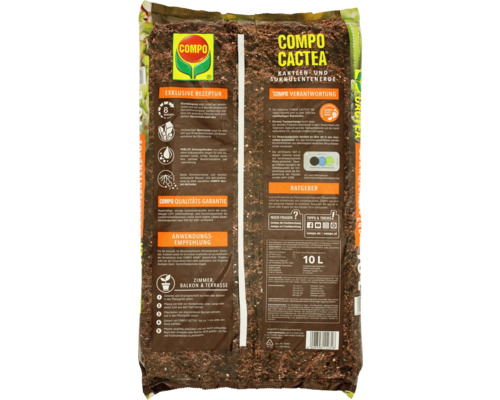 COMPO CACTEA Kakteen- und Sukkulentenerde, 10 Liter Sack