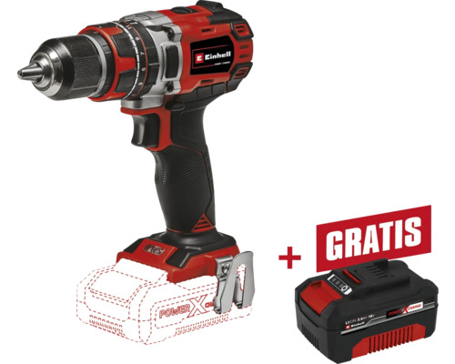Akku-Schlagbohrschrauber Einhell Power X-Change TP-CD 18/50 Li-i BL + GRATIS Akku 18 V 3,0 Ah Akku-Schlagbohrschrauber Einhell Power X-Change TP-CD 18/50 Li-i BL + GRATIS Akku 18 V 3,0 Ah
