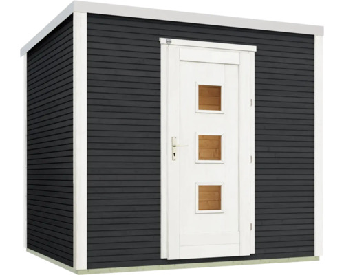 Gartenhaus mit Tür und Fenster